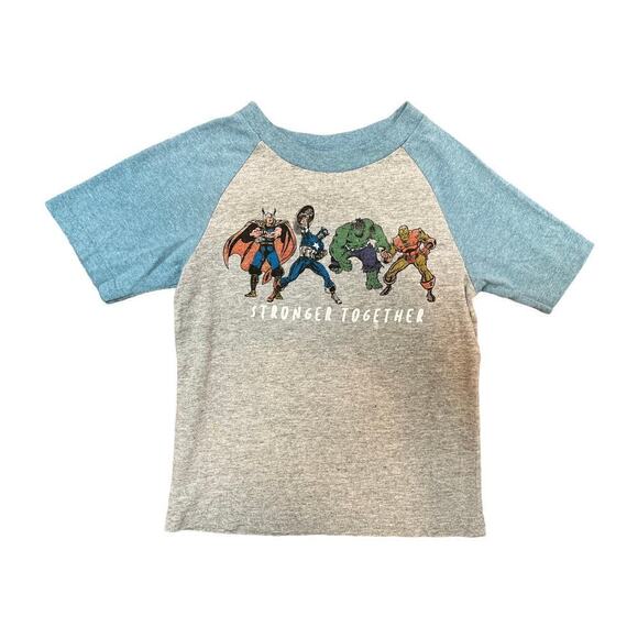 Marvel Toddler Super Hero's T-shirt. Captain Am, HULK, Iron Man. Size 4T - Picture 1 of 4